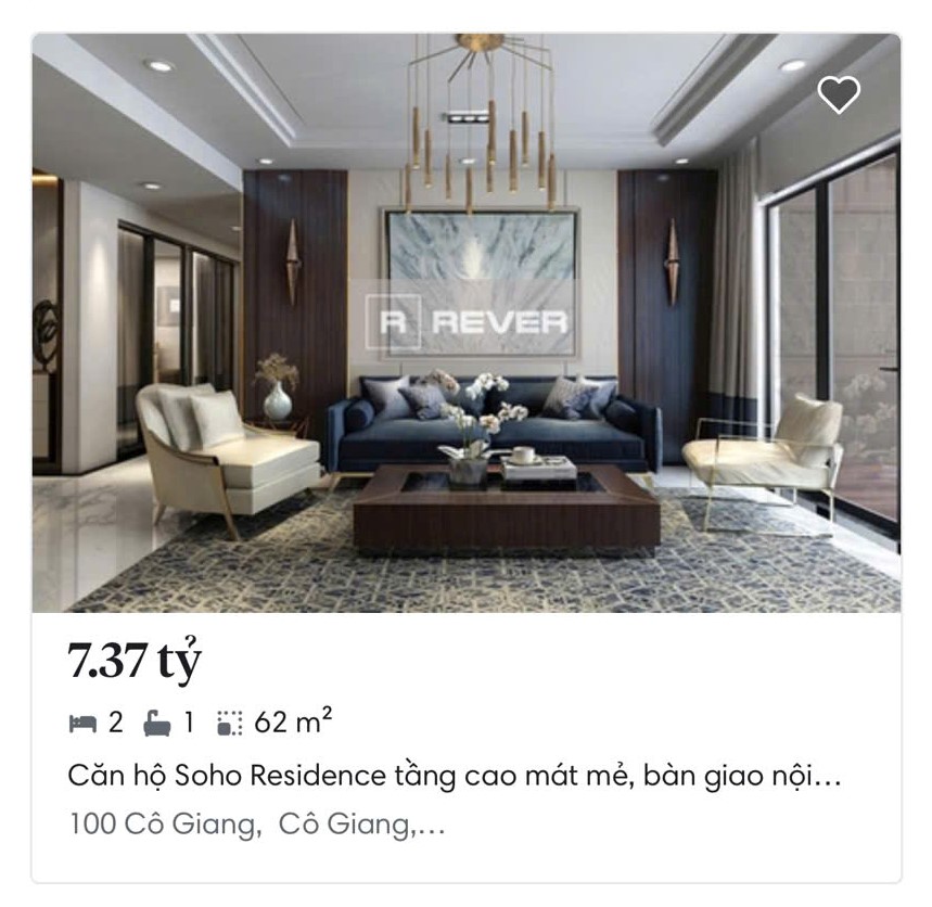 Căn Hộ Soho Residence